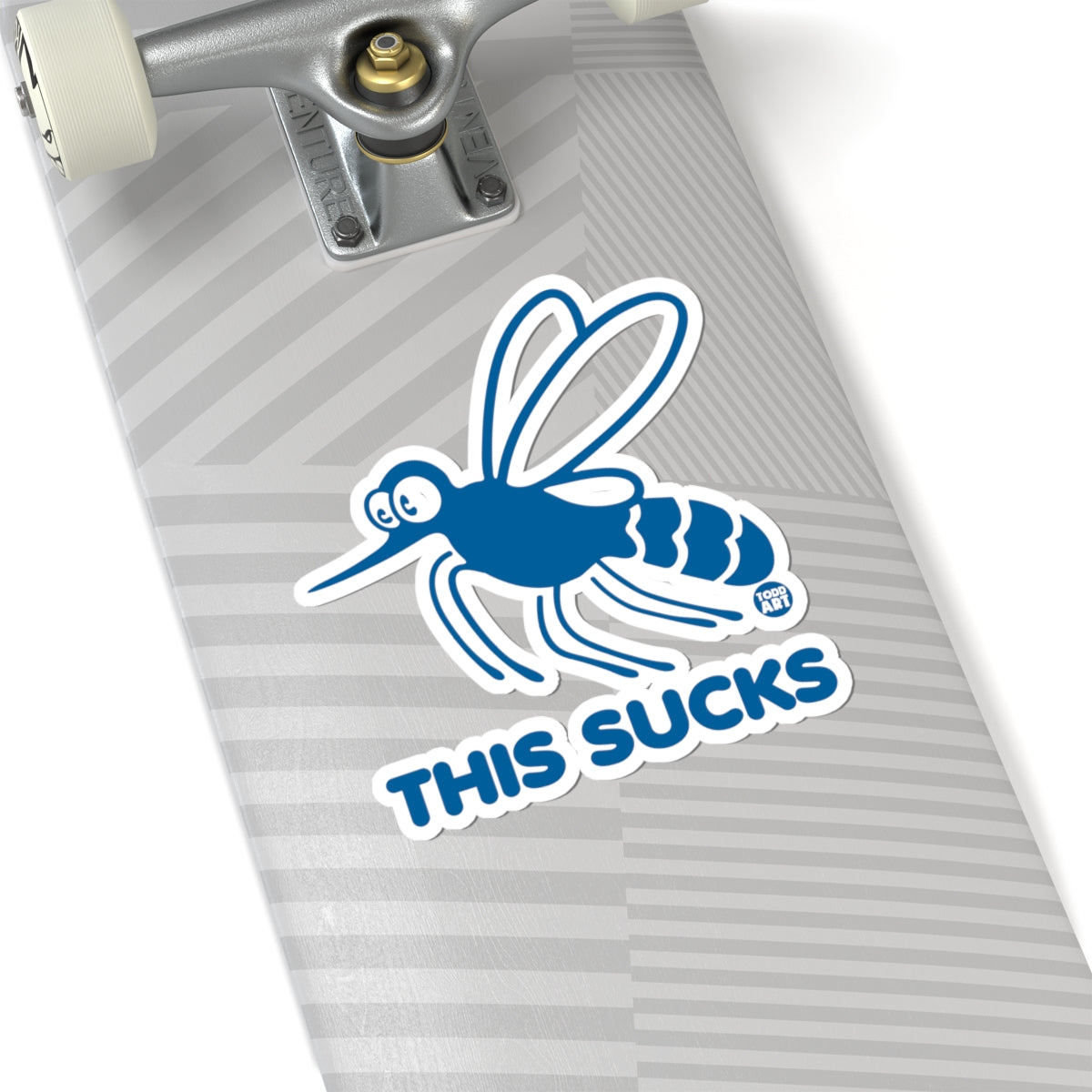 Mosquito FrustrationTodd Art Sticker