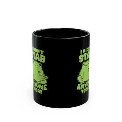 Frog With Knives Todd Art Mug