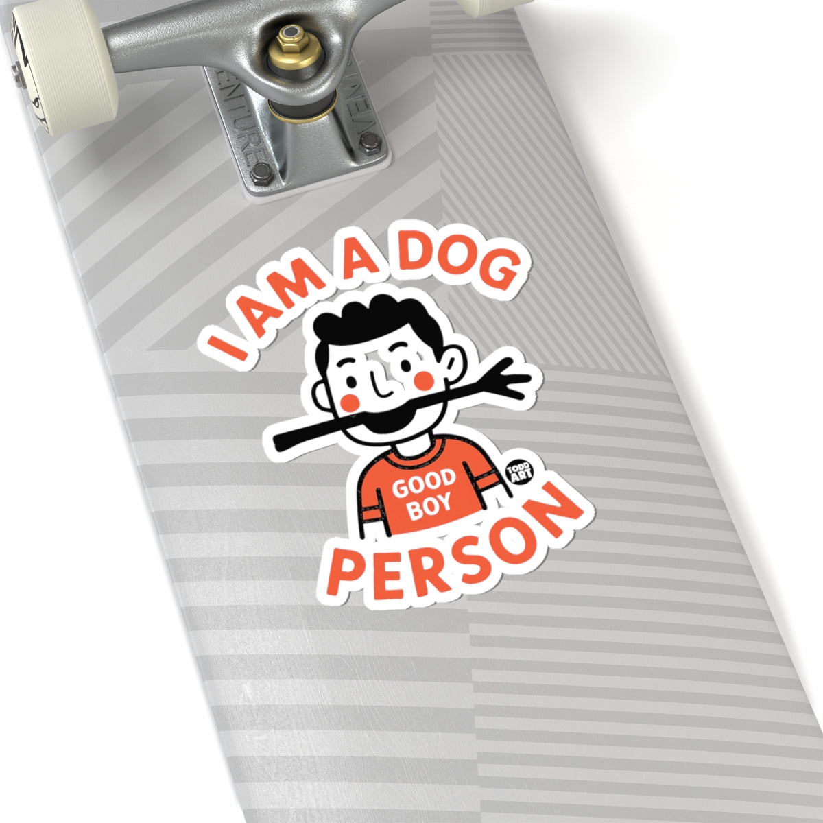 Good Boy VibesTodd Art Sticker