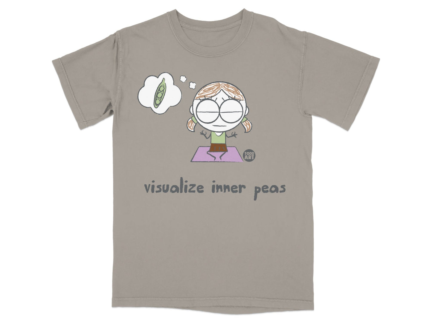 Visualize Inner Peas Todd Art Graphic Tee