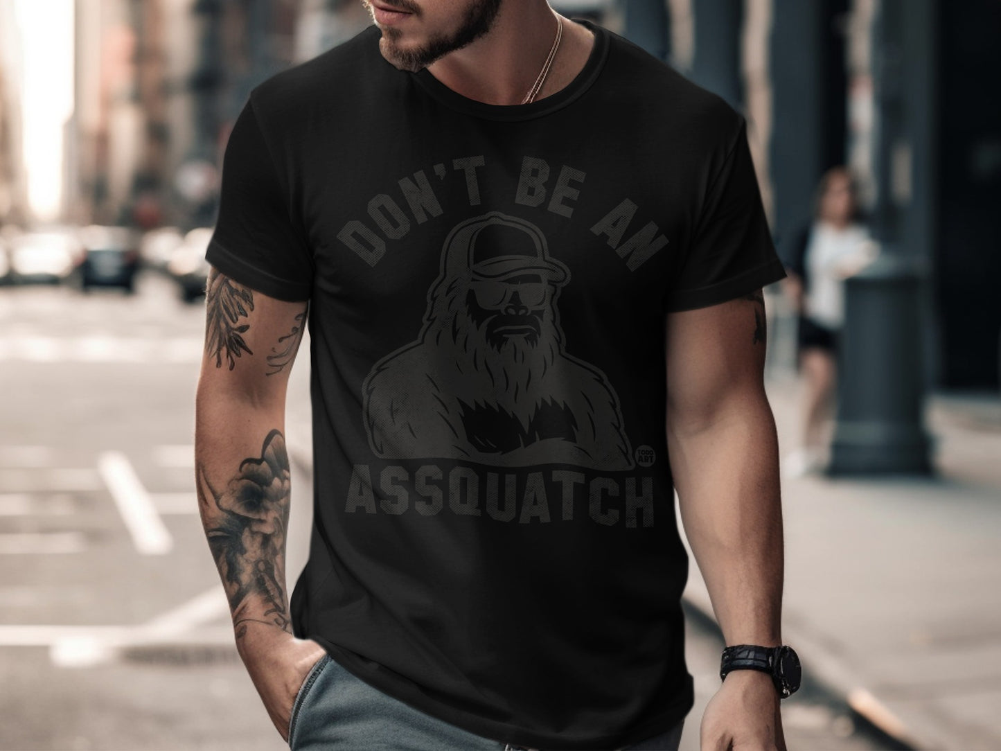 Don't Be An Assquatch Graphic Tee Shirt