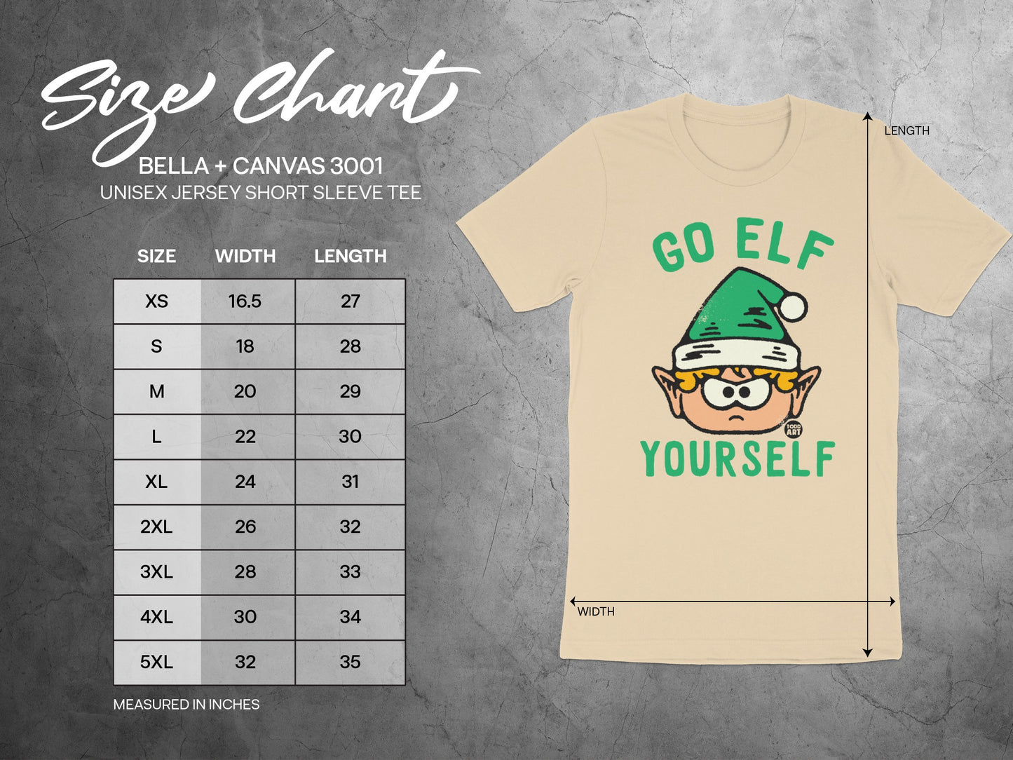 Go Elf Yourself Unisex Jersey Short Sleeve Tee