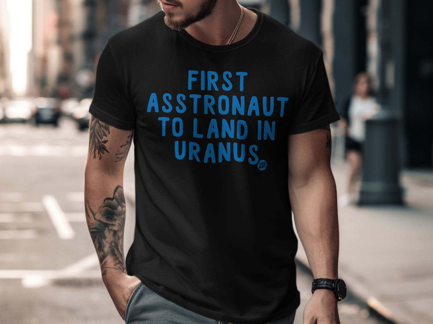 First Astronaut To Land In Uranus T-Shirt