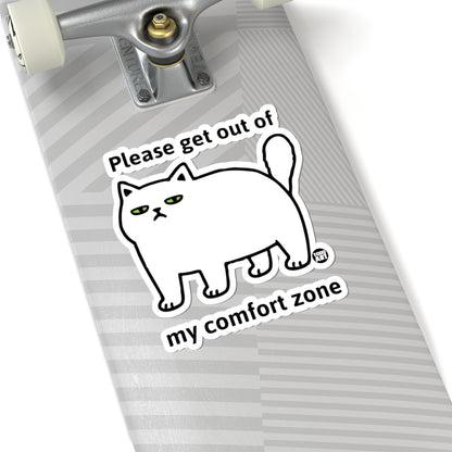 Leave Me AloneTodd Art Sticker