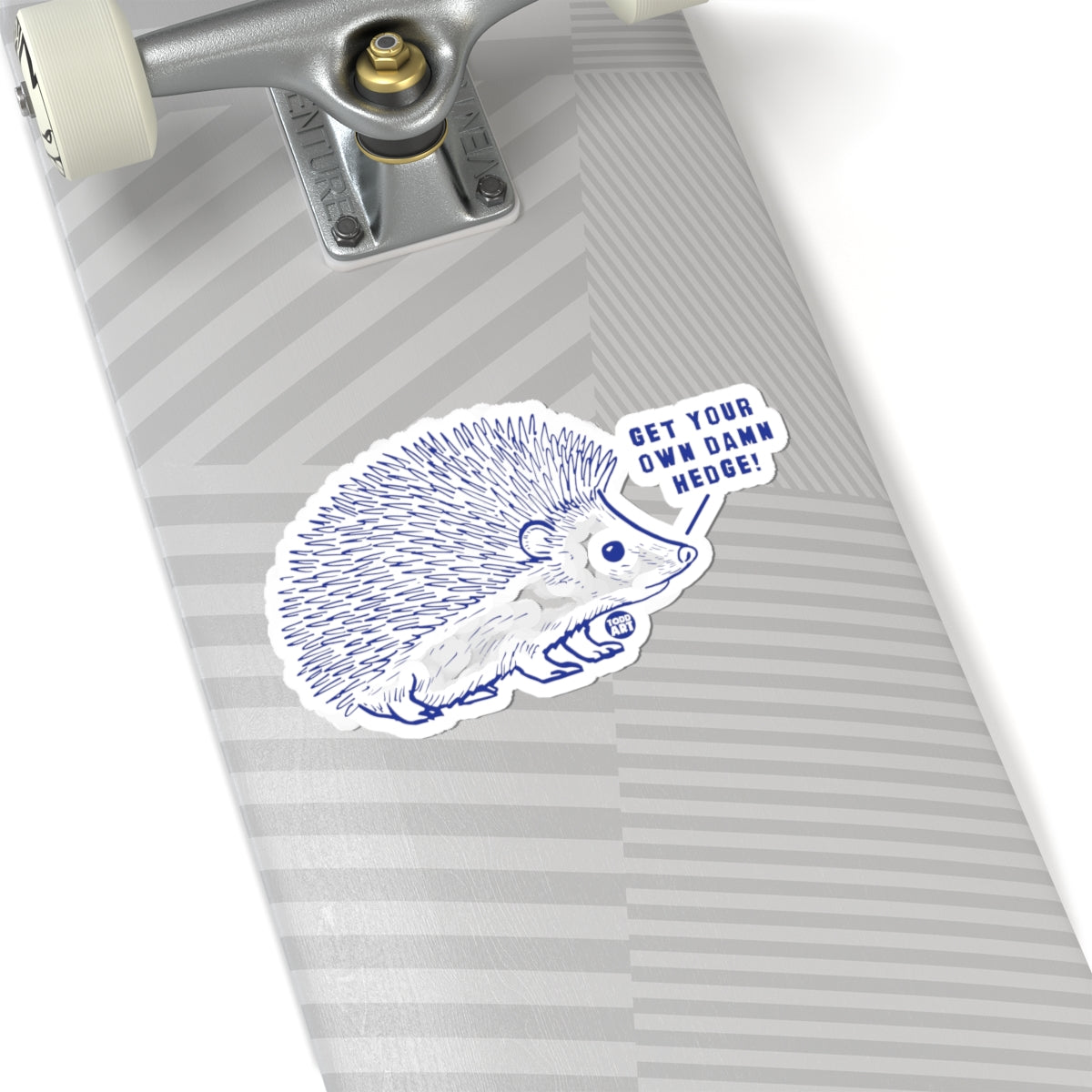 Hedgehog VibesTodd Art Sticker