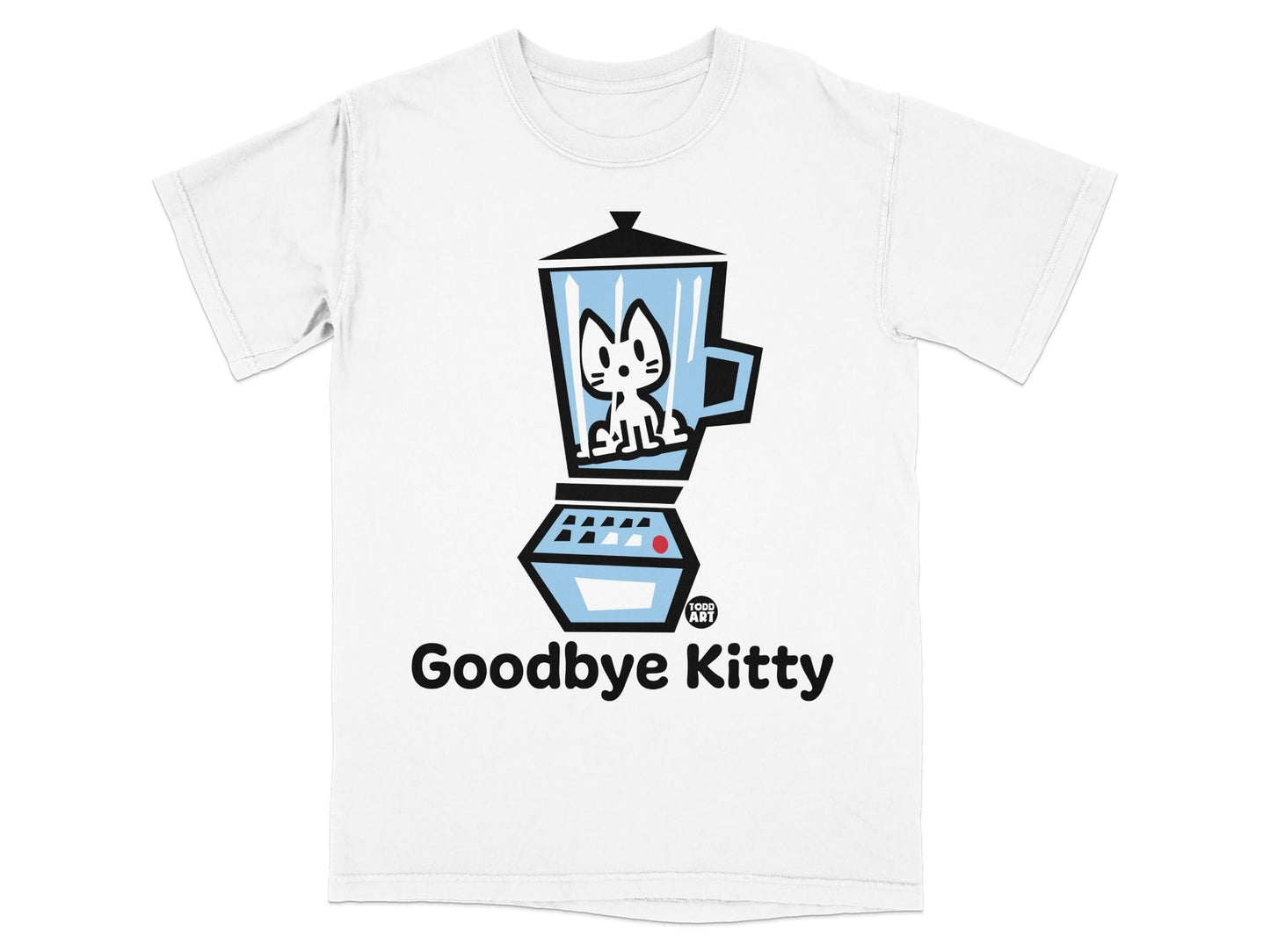Goodbye Kitty Design Blender T-Shirt
