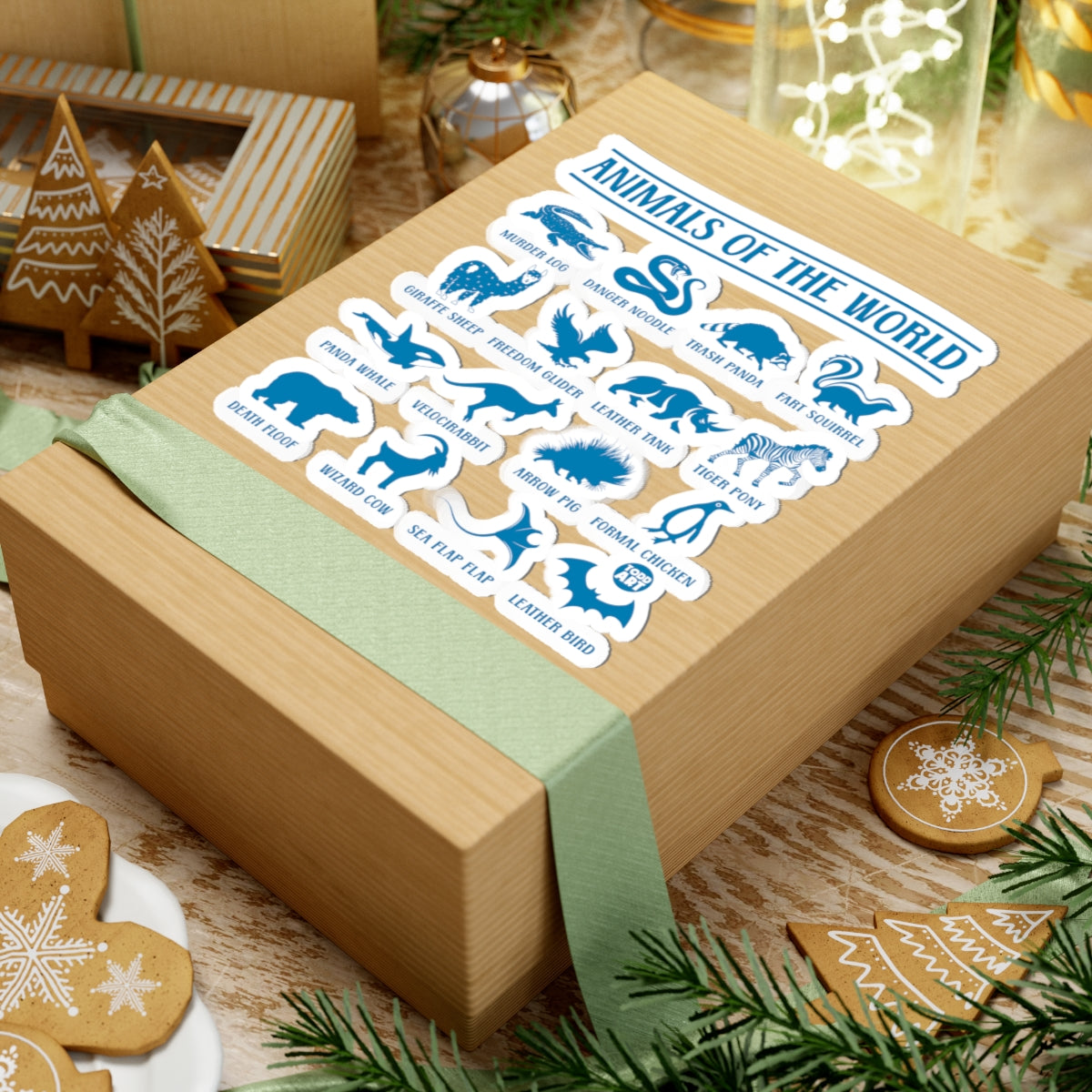 Murder LogTodd Art Sticker