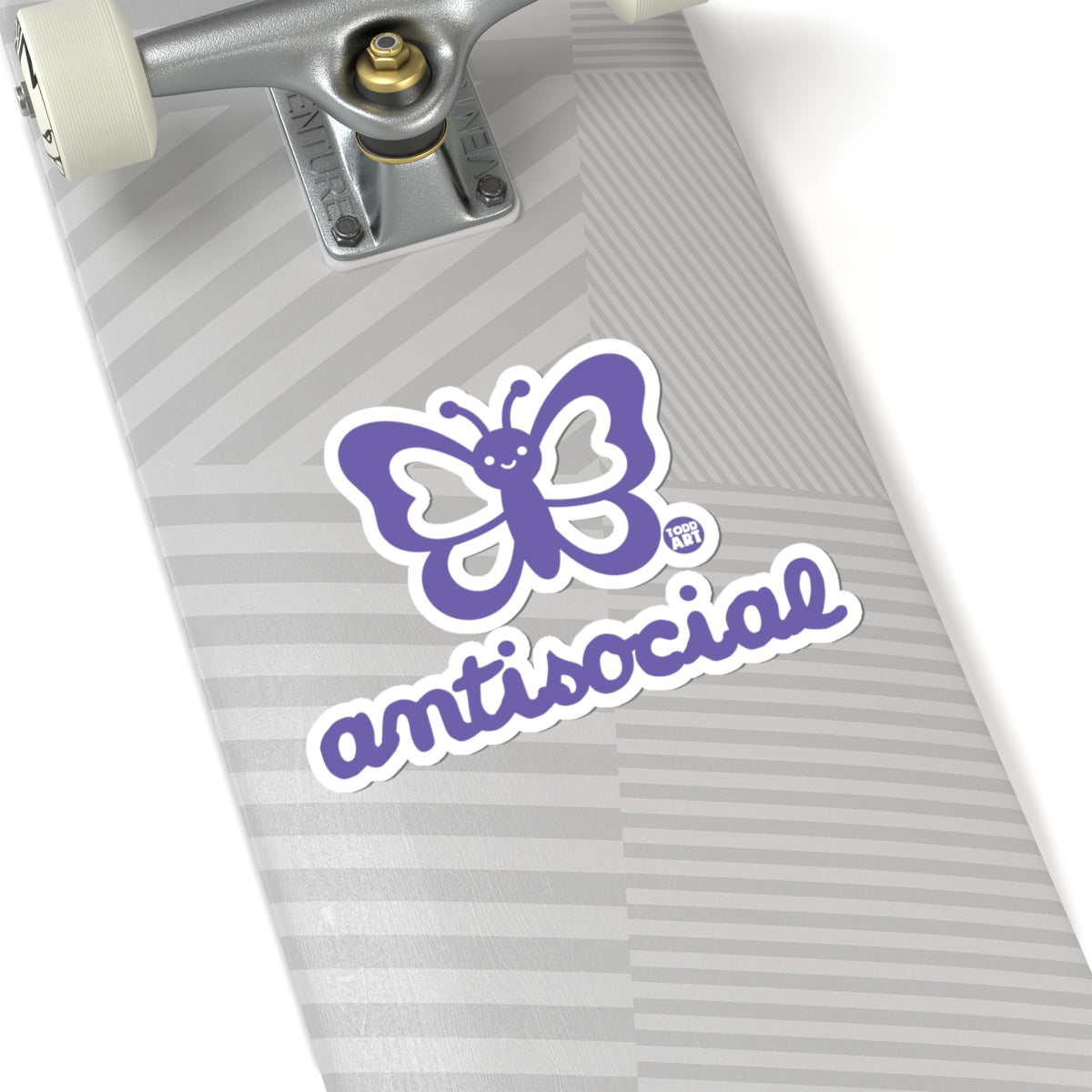 Butterfly Todd Art Sticker