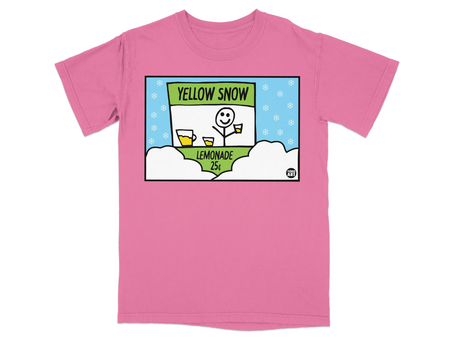 Yellow Snow Lemonade 25¢ Graphic T-Shirt