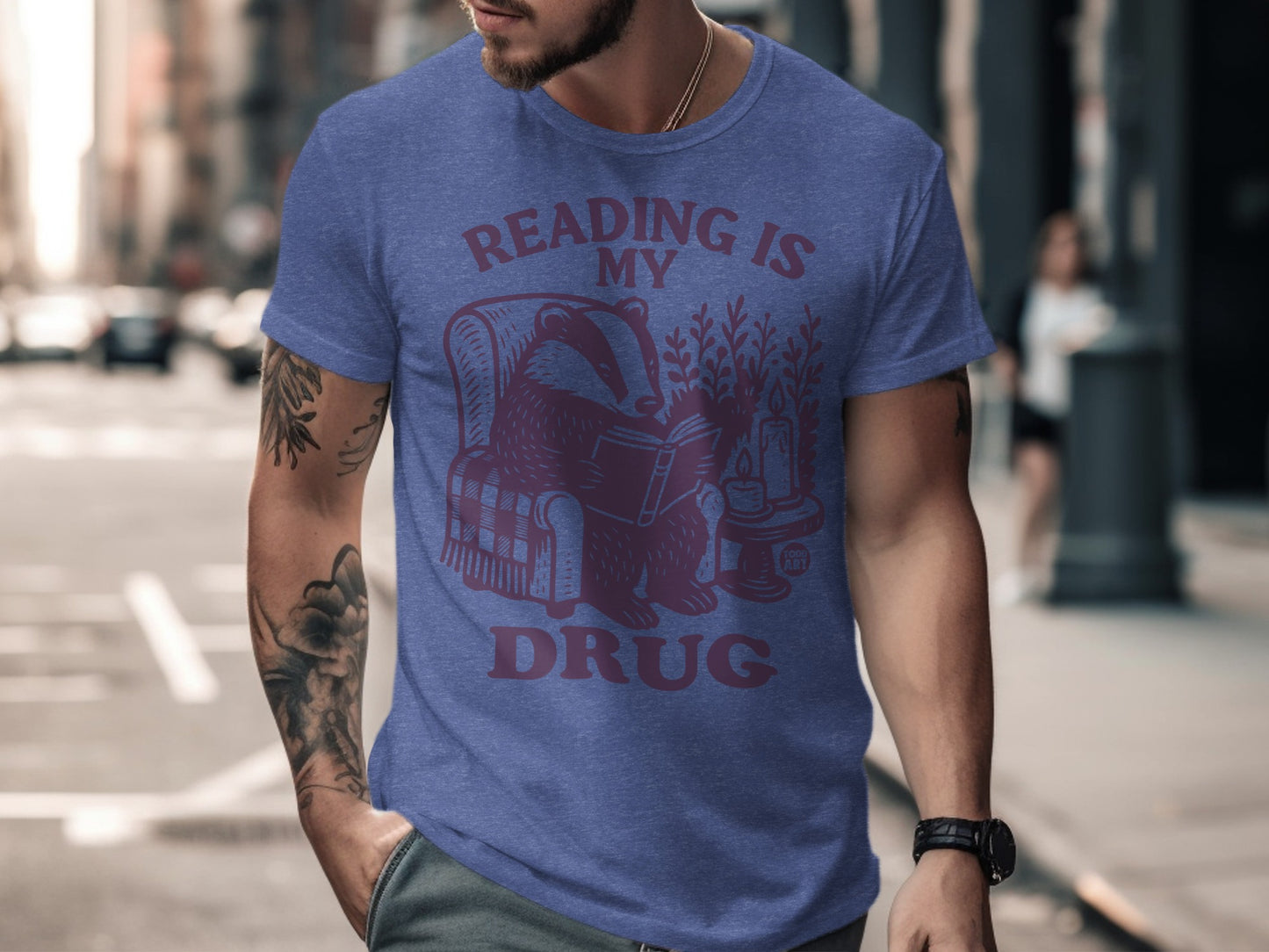 Reading Is My Drug Graphic T-Shirt product