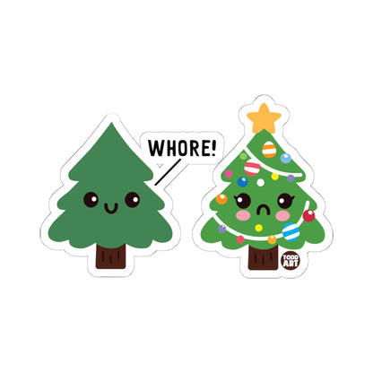 Whore! Todd Art Sticker