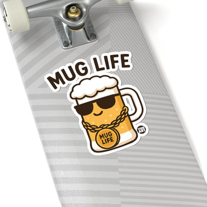 Mug Life Todd Art Sticker