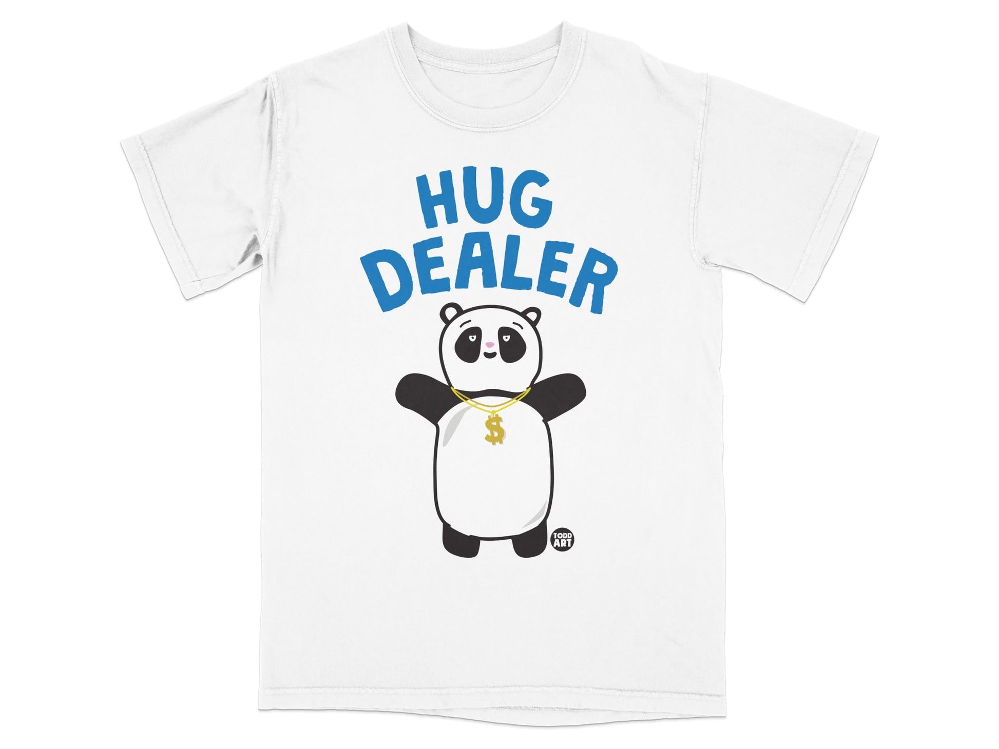 Hug Dealer Panda Graphic Funny Tee Shirt