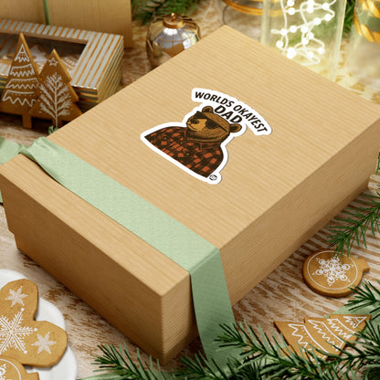 Cool Bear DadTodd Art Sticker