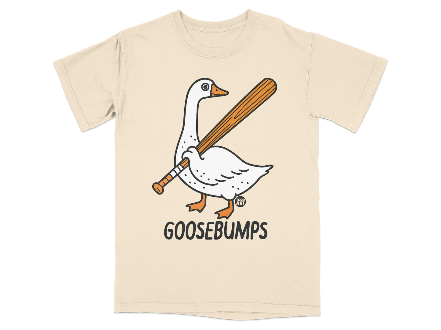Goosebumps Baseball Bat Goose Graphic T-Shirt Product
