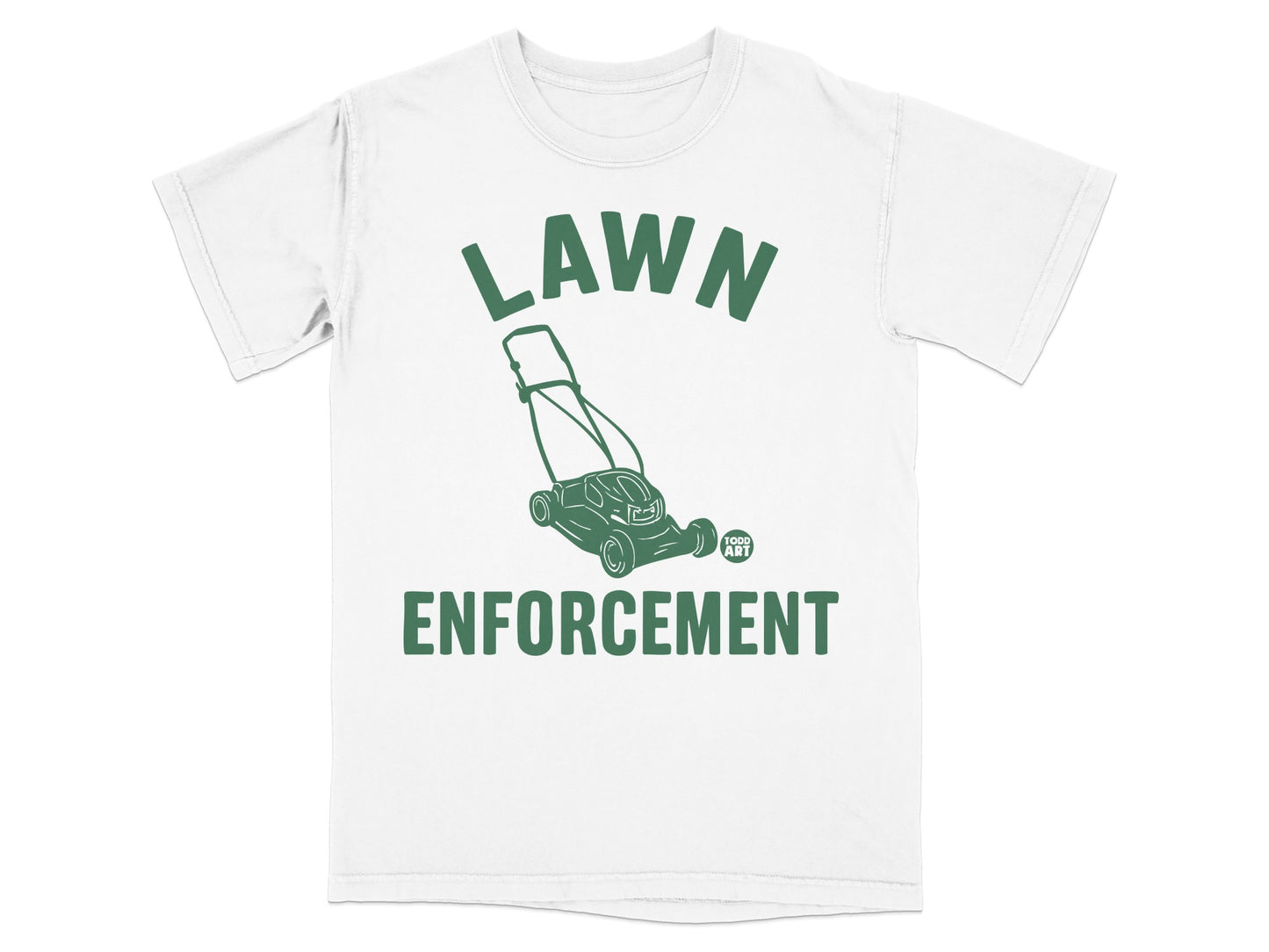 Lawn Enforcement Lawnmower Green Design product type