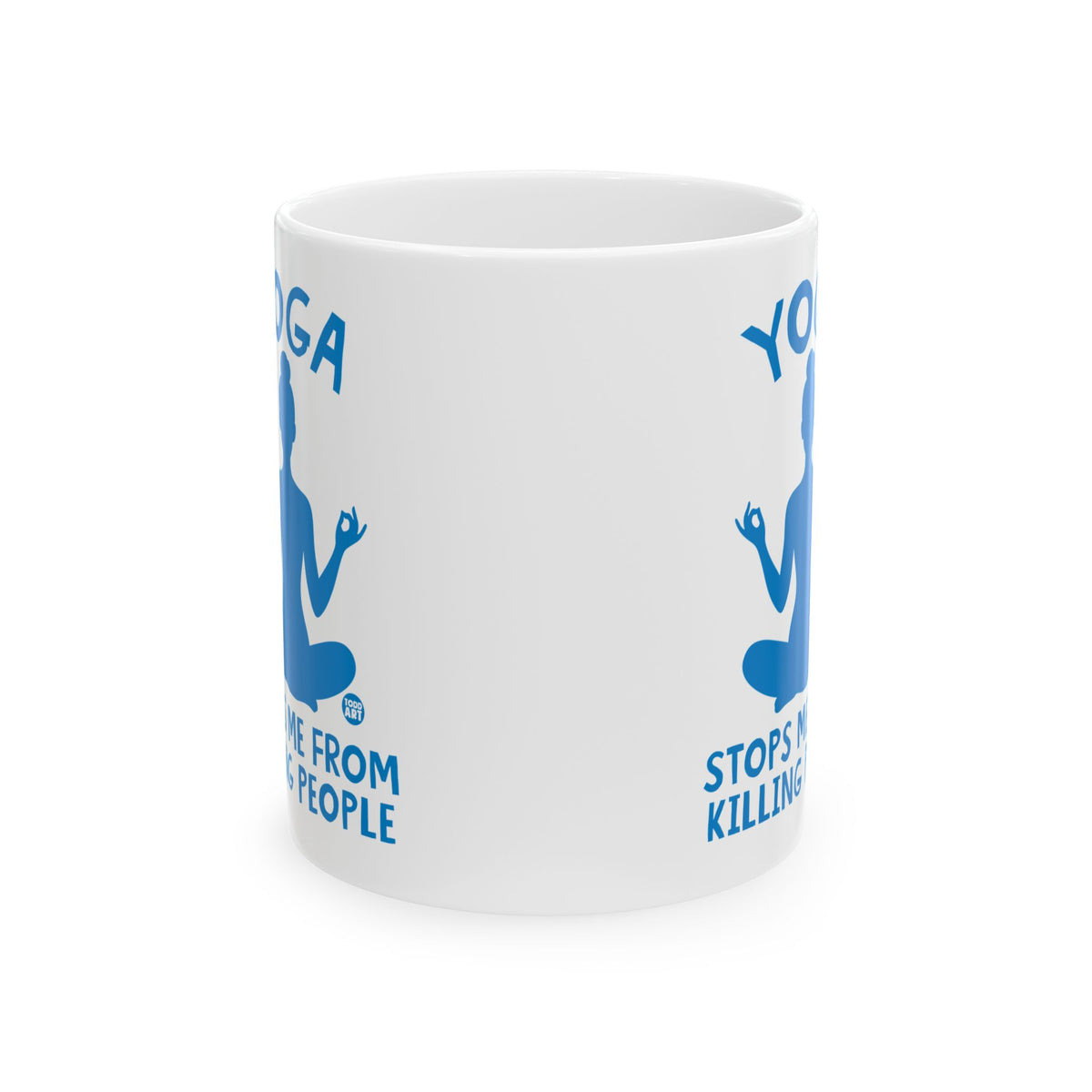 Yoga Stops Me Killing People Mug