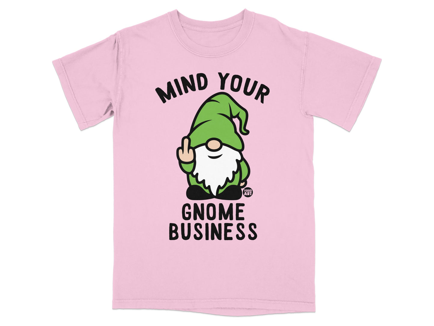 MIND YOUR GNOME BUSINESS Flipping Gnome Funny product type