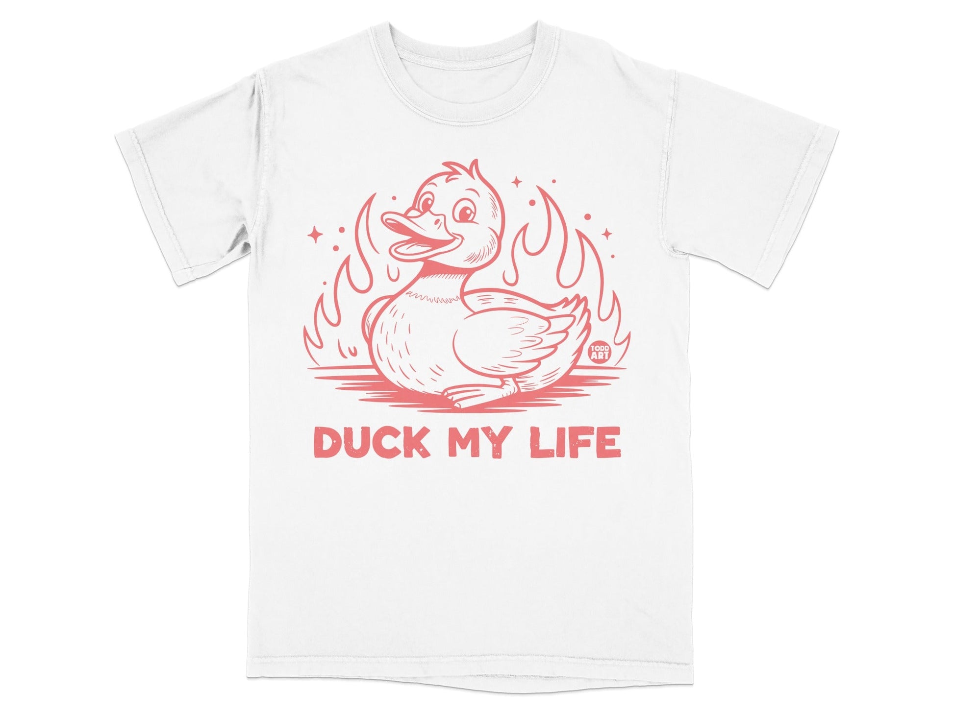 Duck My Life Funny Duck Graphic T-Shirt