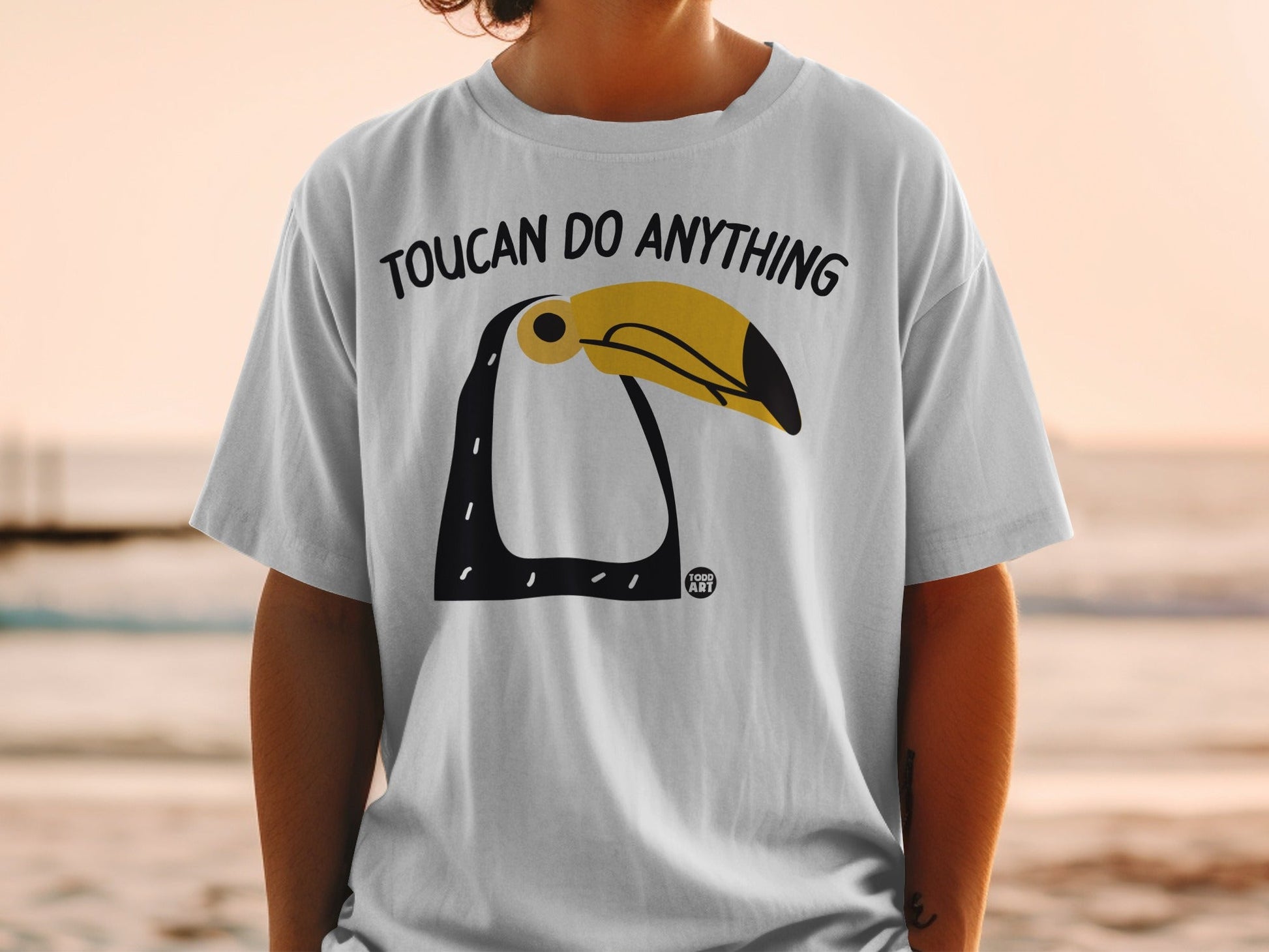 Toucan Do Anything Graphic T-Shirt Design