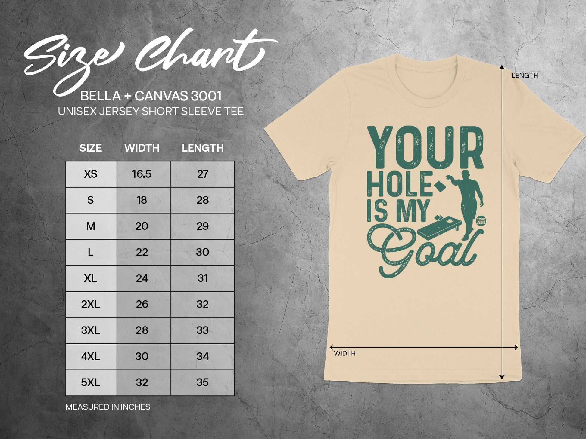 Your Hole Is My Goal Short Sleeve Tee
