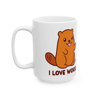Beaver Love Todd Art Mug