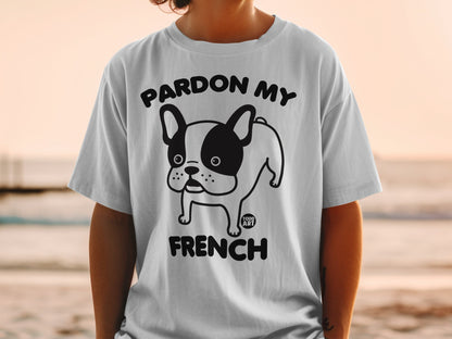 Pardon My French Bulldog Illustration T-Shirt