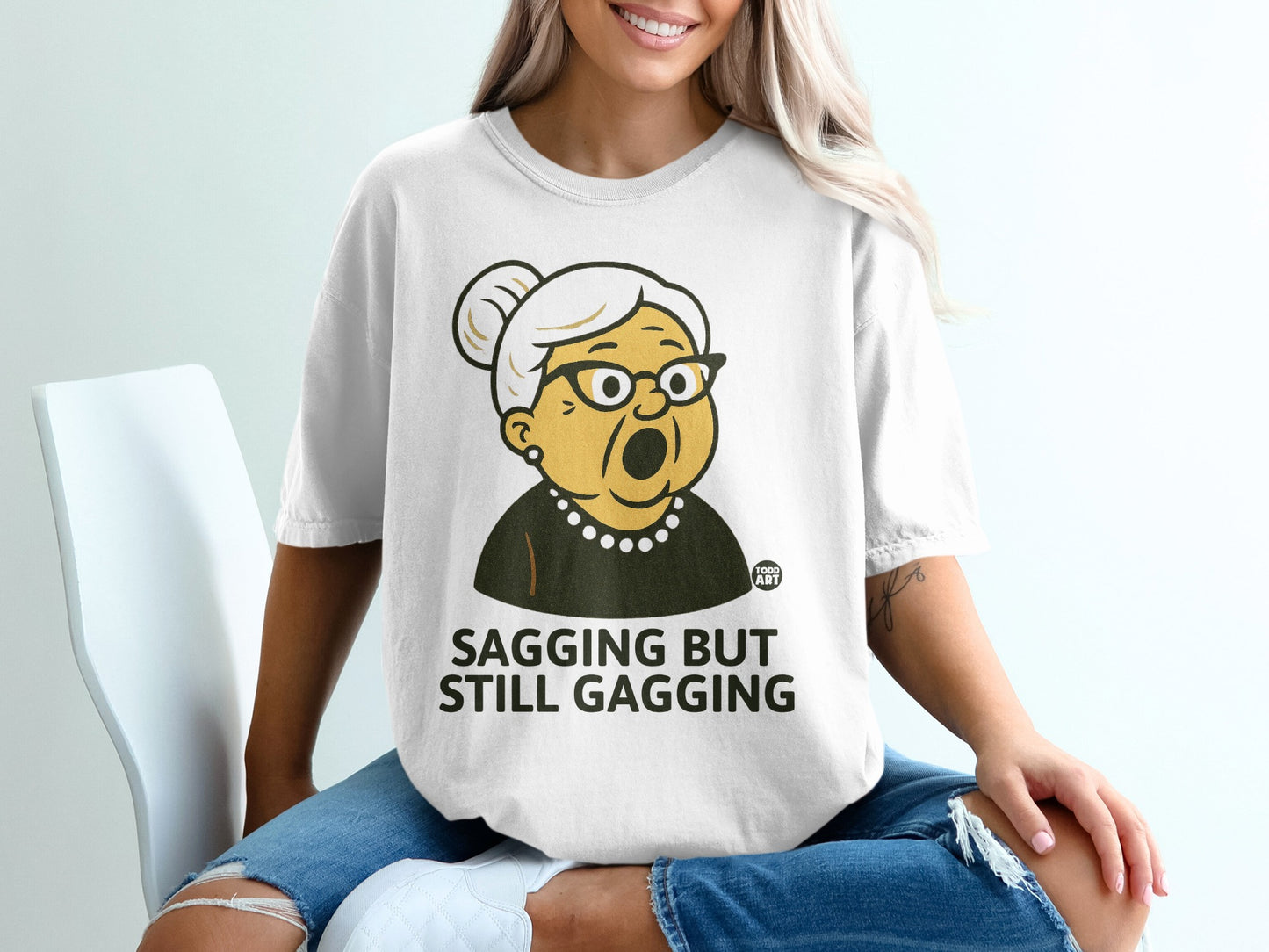 Sagging But Still Gagging Grandma Character product type