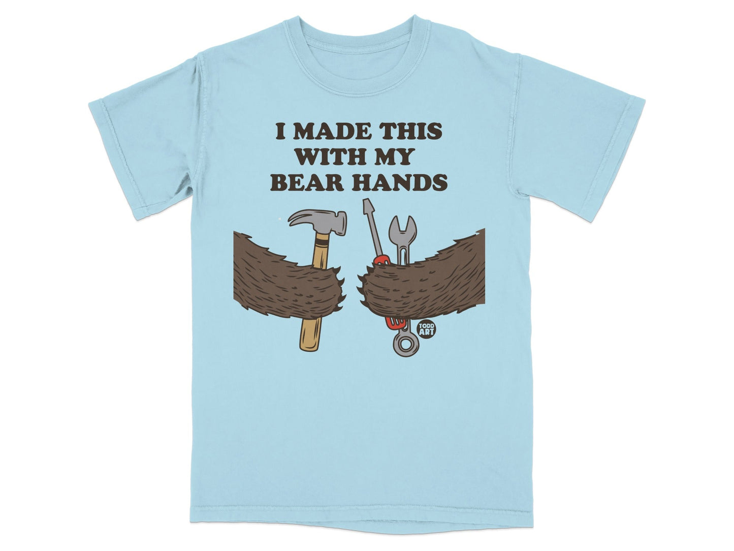 I Made This With My Bear Hands Graphic T-Shirt
