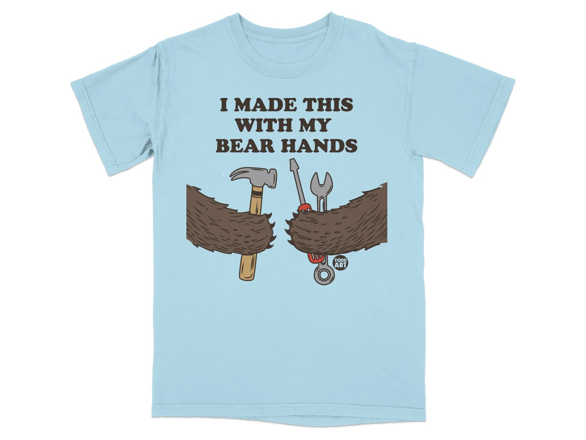 I Made This With My Bear Hands Graphic T-Shirt