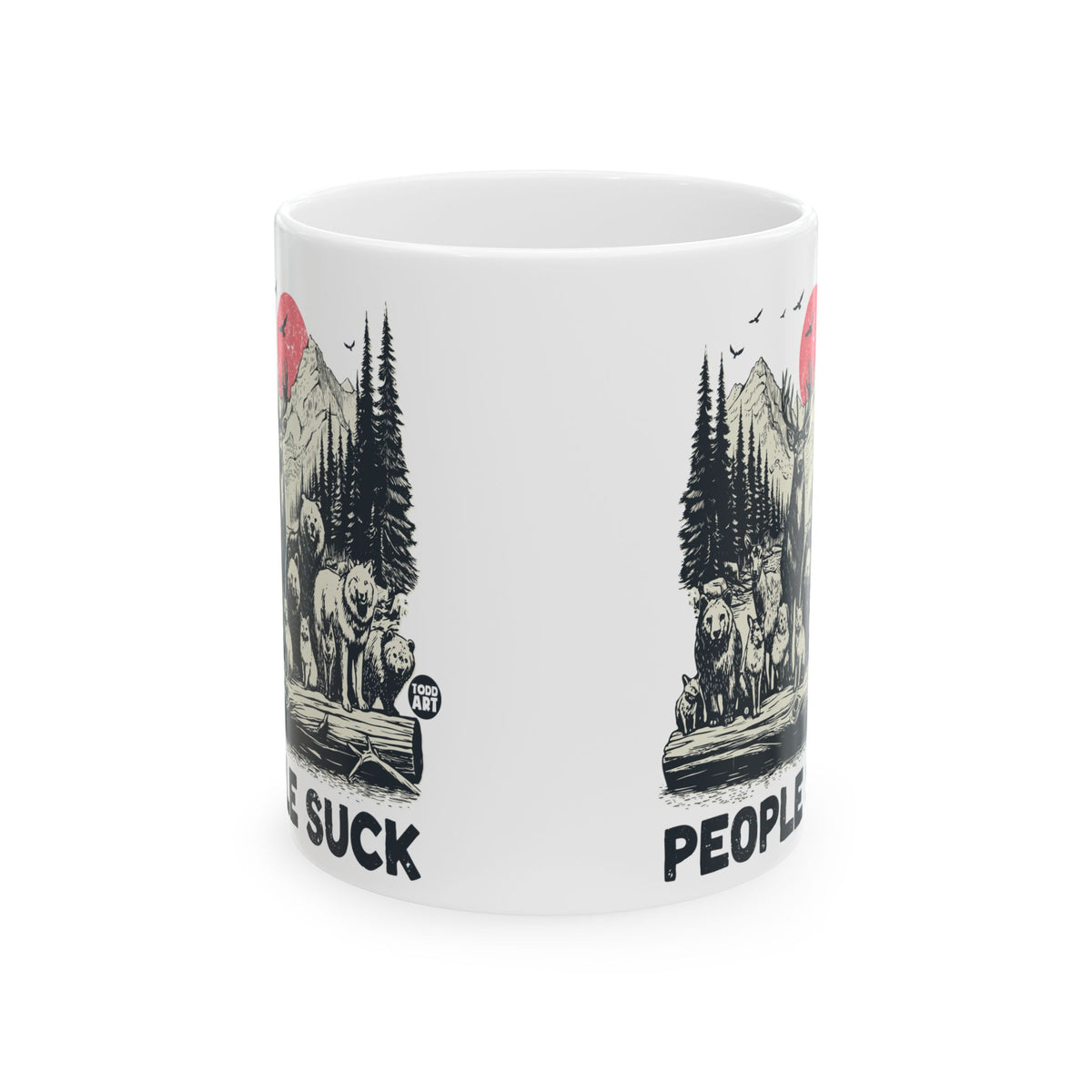 Forest of Beasts Todd Art Mug