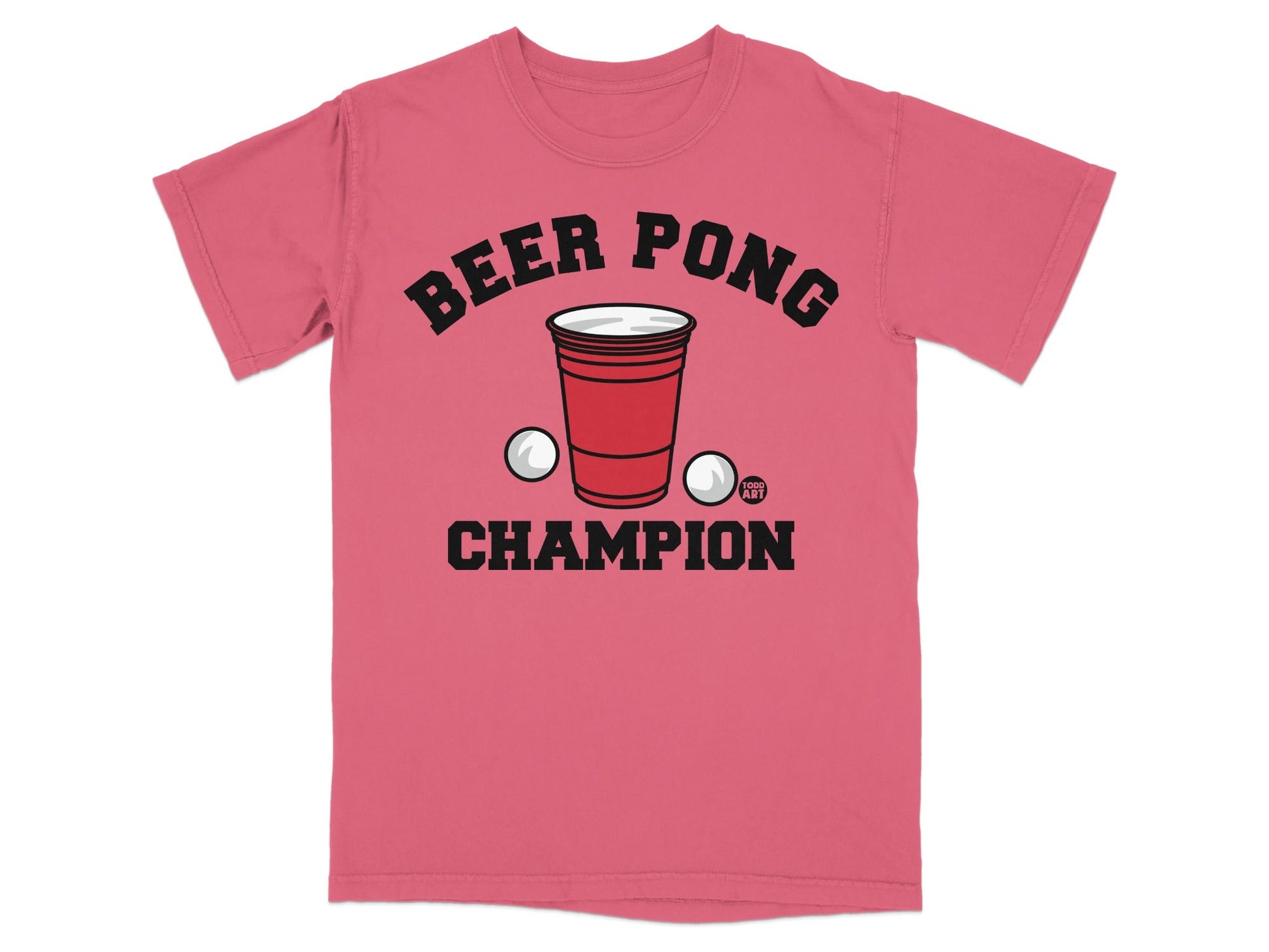 Beer Pong Champion Graphic T-Shirt for Ultimate Fun
