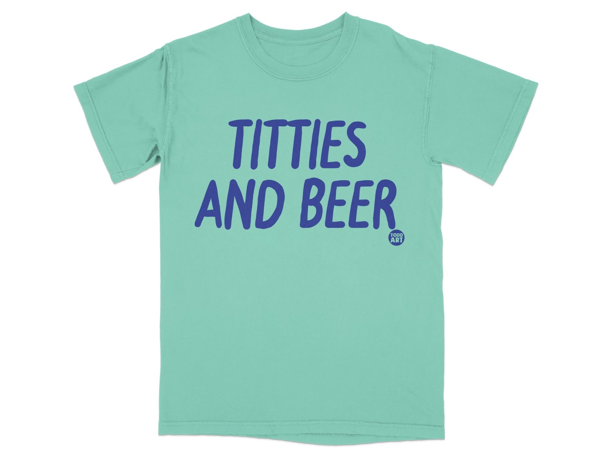 Titties and Beer Casual Graphic Tee for Everyday Wear