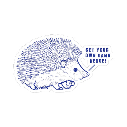 Hedgehog VibesTodd Art Sticker