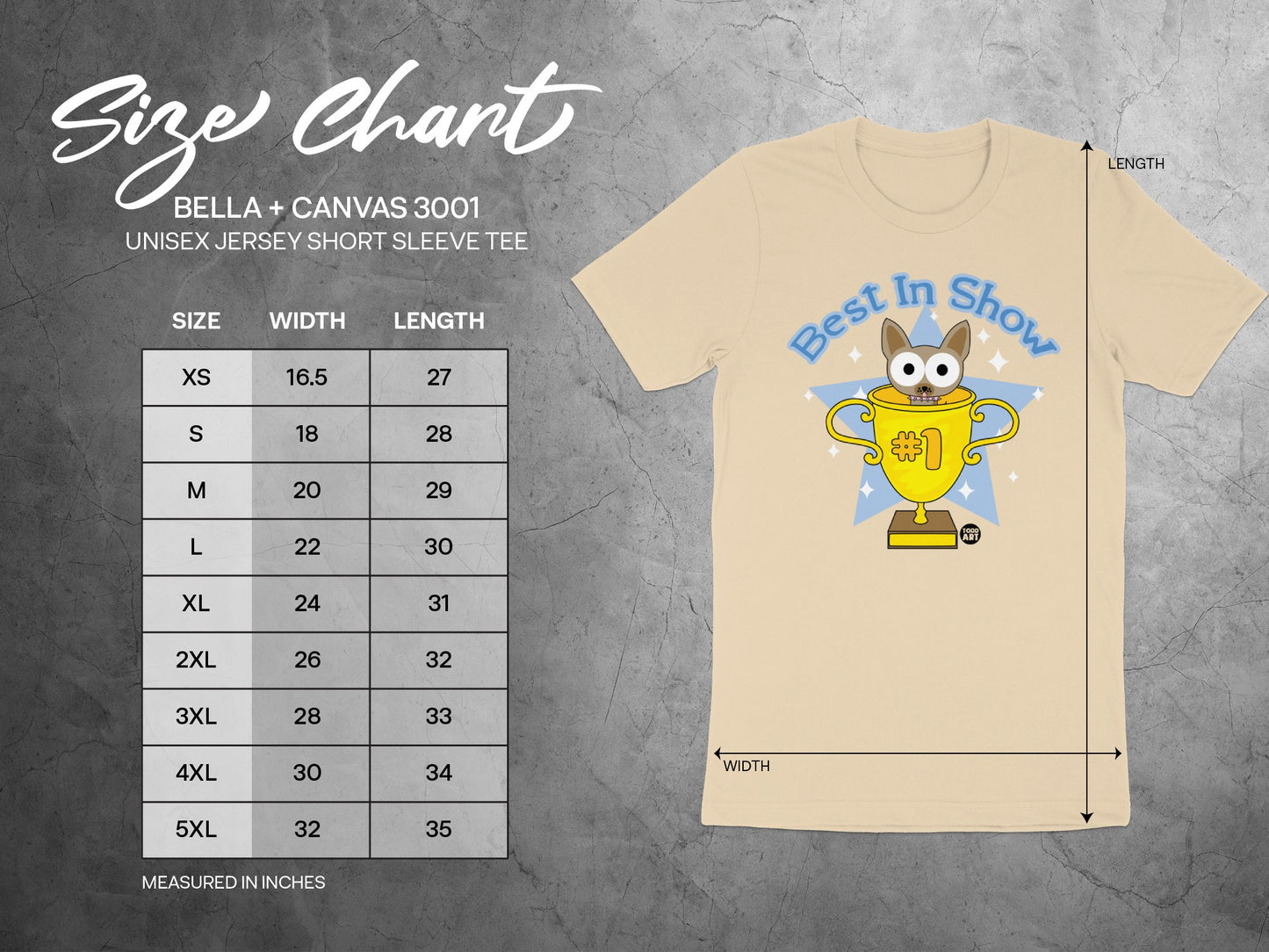Best In Show Trophy T Shirt Fun Graphic Shirt