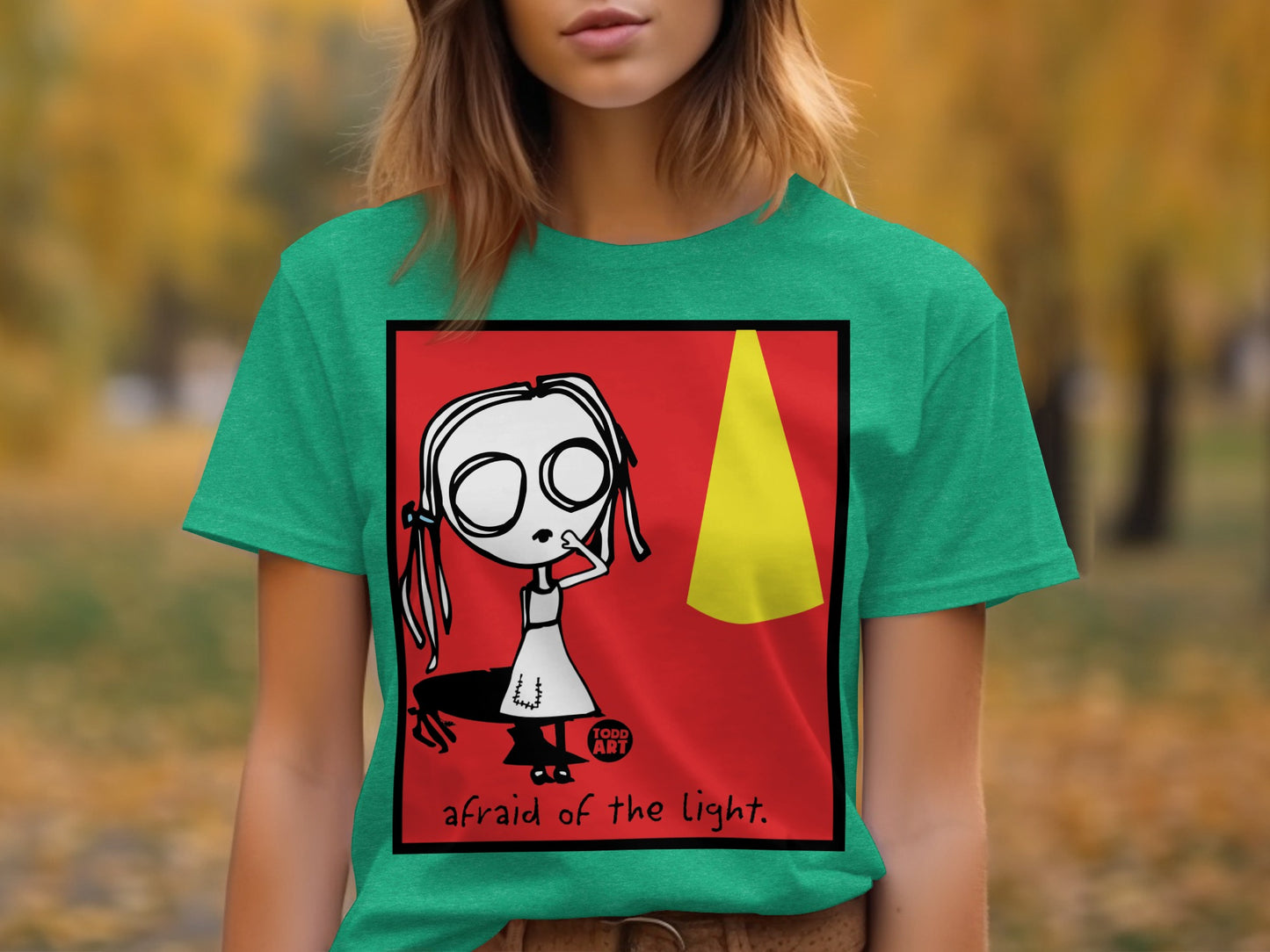 Afraid of the Light Graphic T-Shirt Product