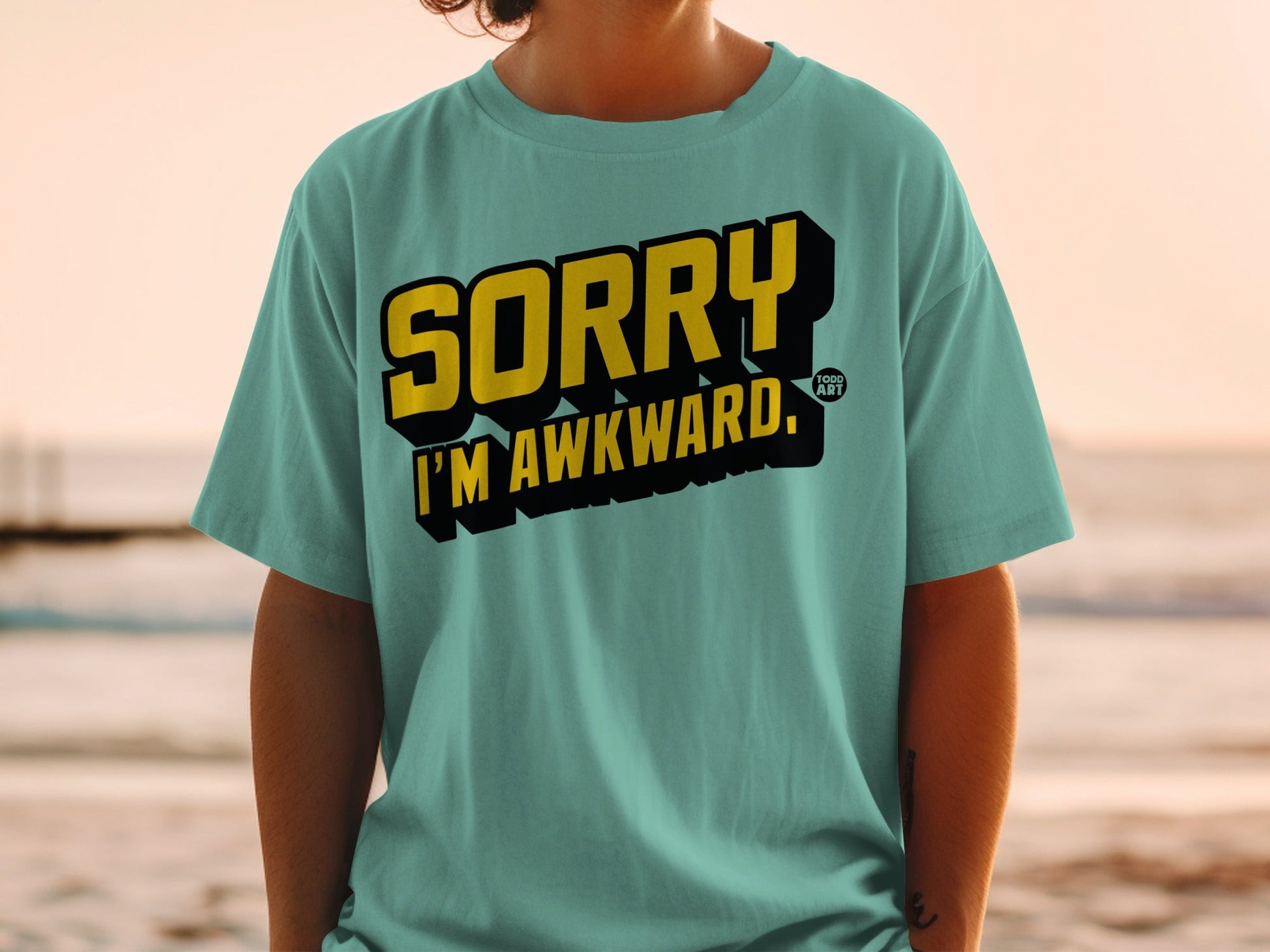 Sorry I'm Awkward Statement T-Shirt