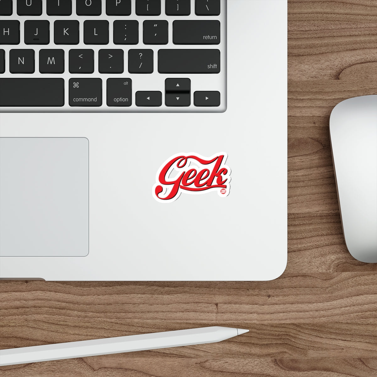 Geek Red Retro Style Graphic Design Fun 