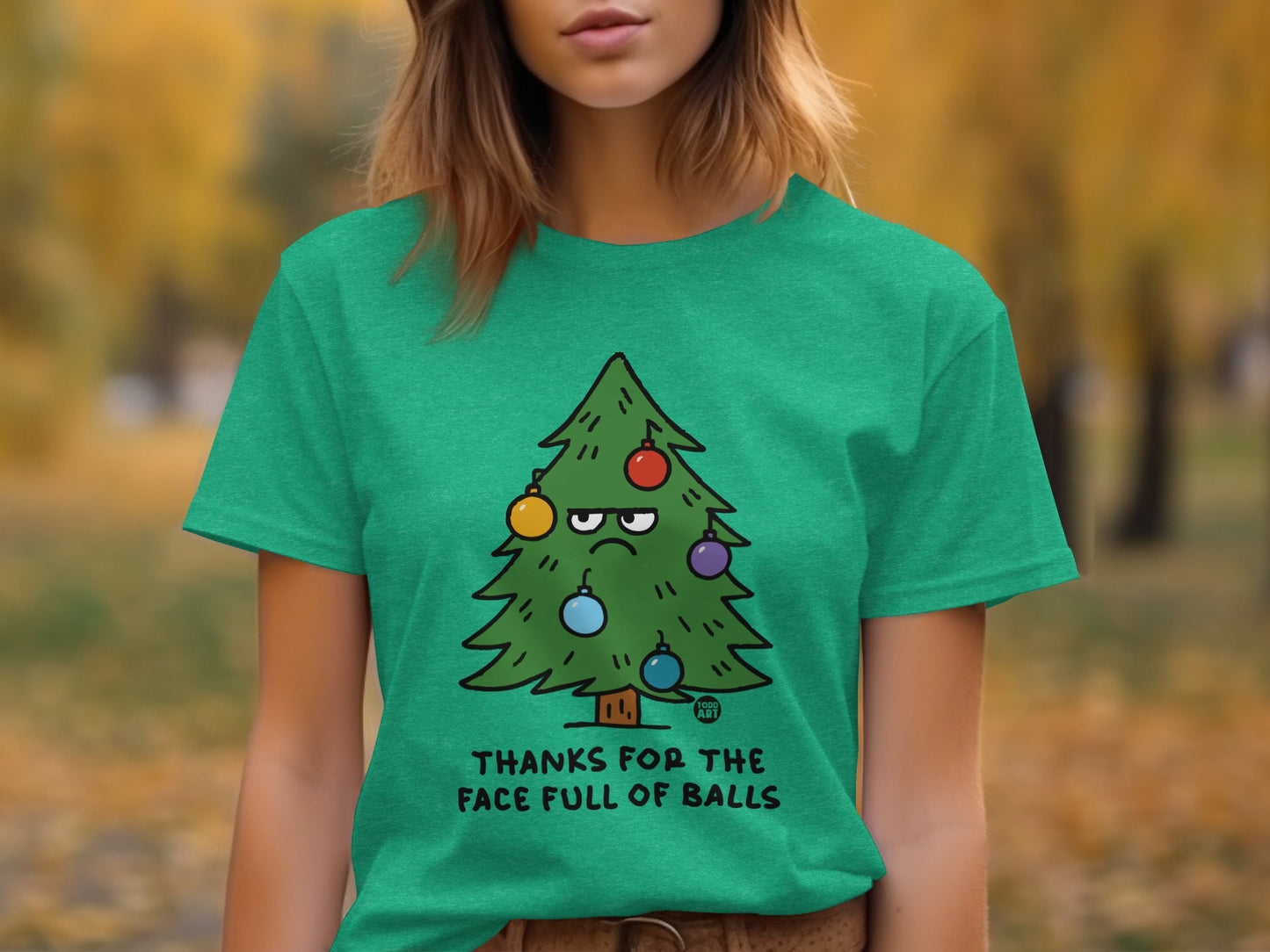Thanks for the Face Full of Balls Funny T-shirt