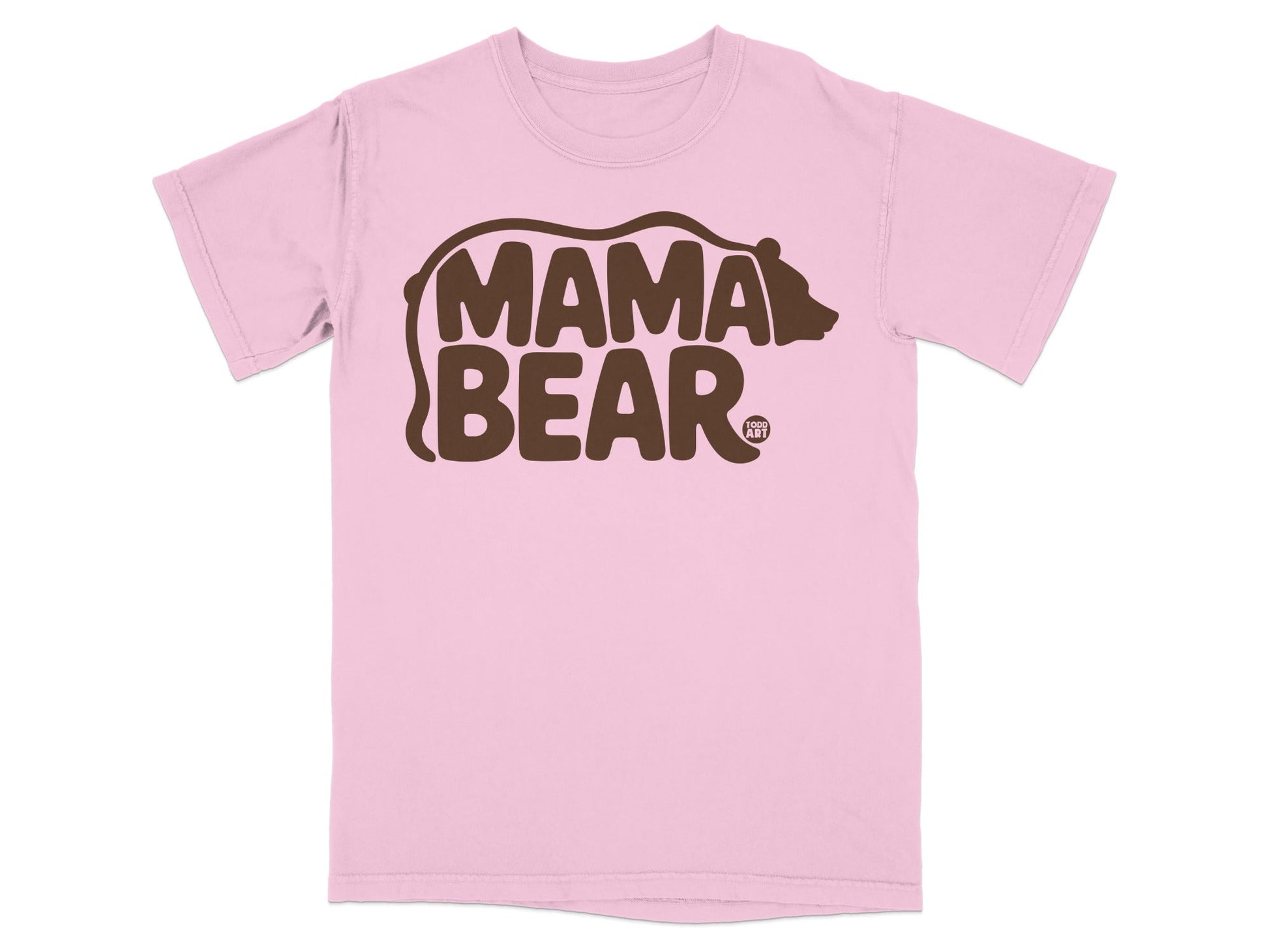 Mama Bear Graphic Printed T-Shirt for Mothers