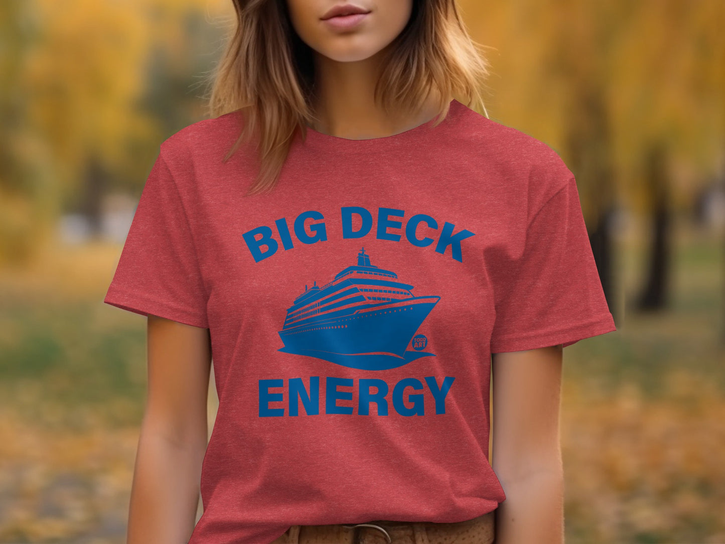 Big Deck Energy Graphic Design T-Shirt
