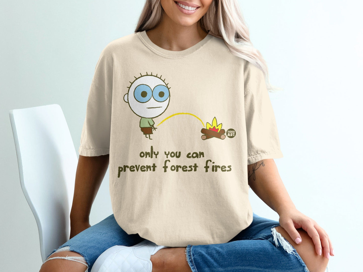 Only You Can Prevent Forest Fires Graphic T-shirt