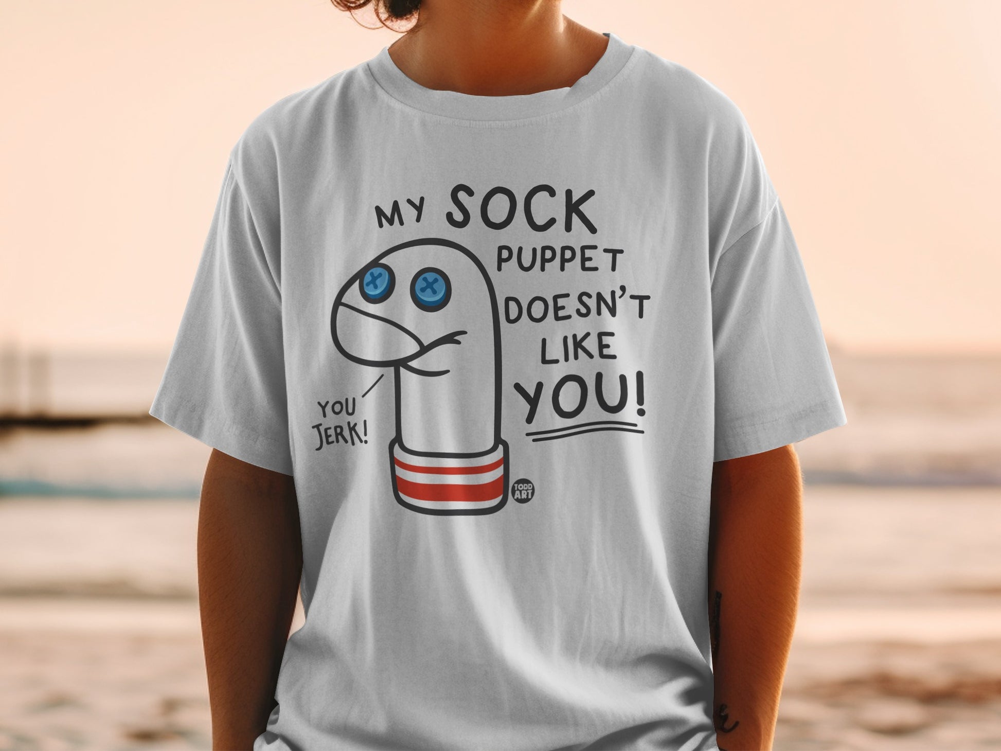 My Sock Puppet Doesn't Like You You Jerk product type