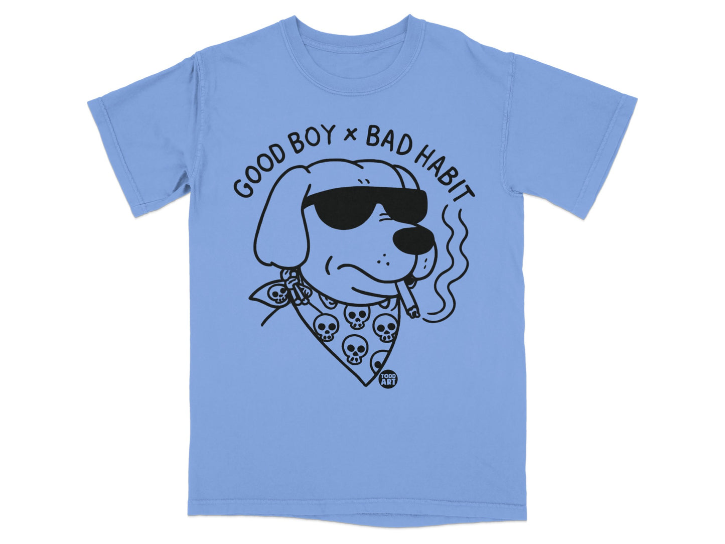 Good Boy x Bad Habit Graphic Tee Shirt Apparel