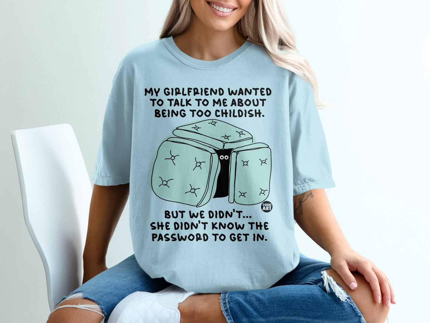 Girlfriend Talk About Childish Didn't Know Password product type