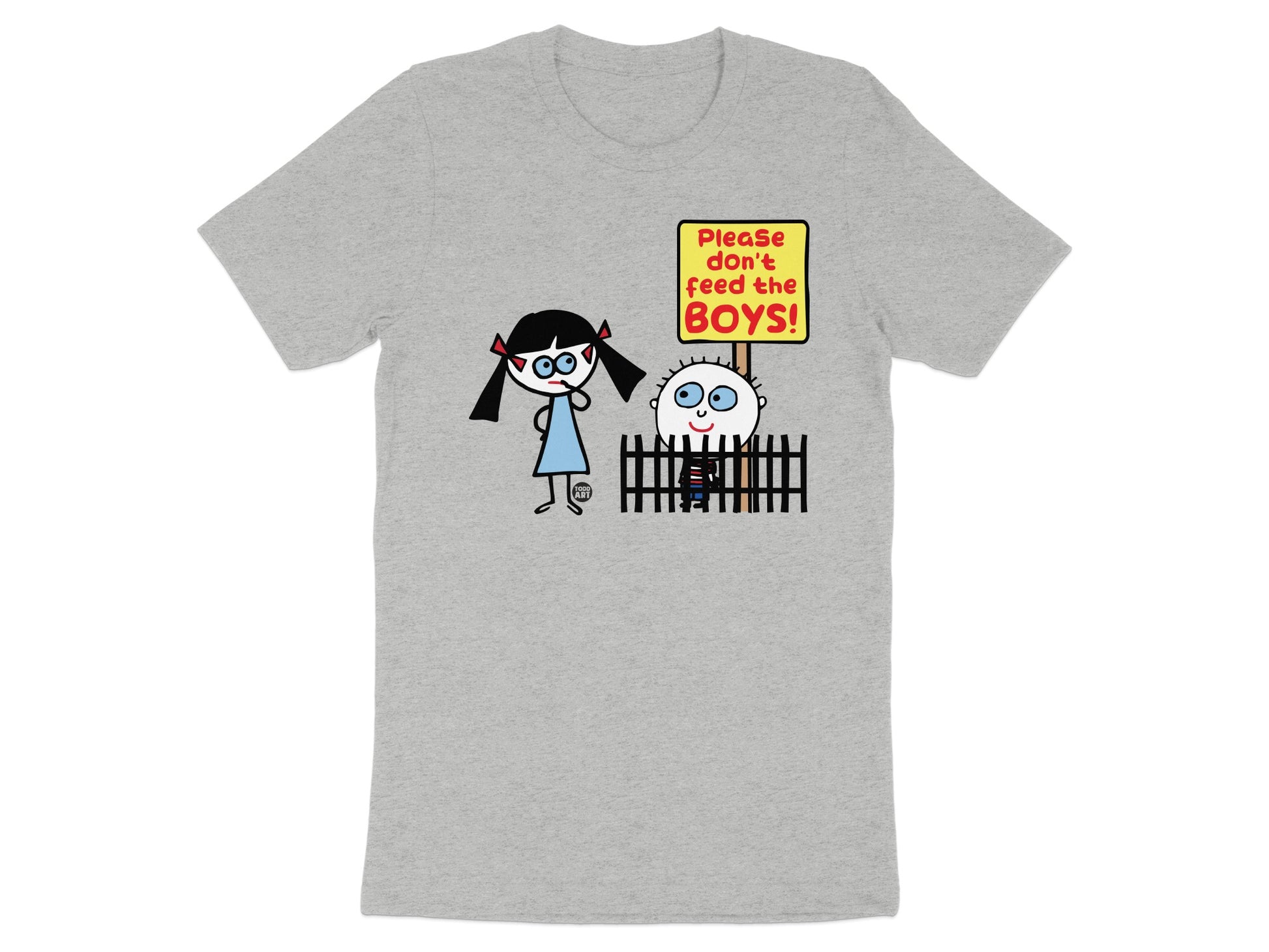 Please Don't Feed The Boys Graphic T-Shirt