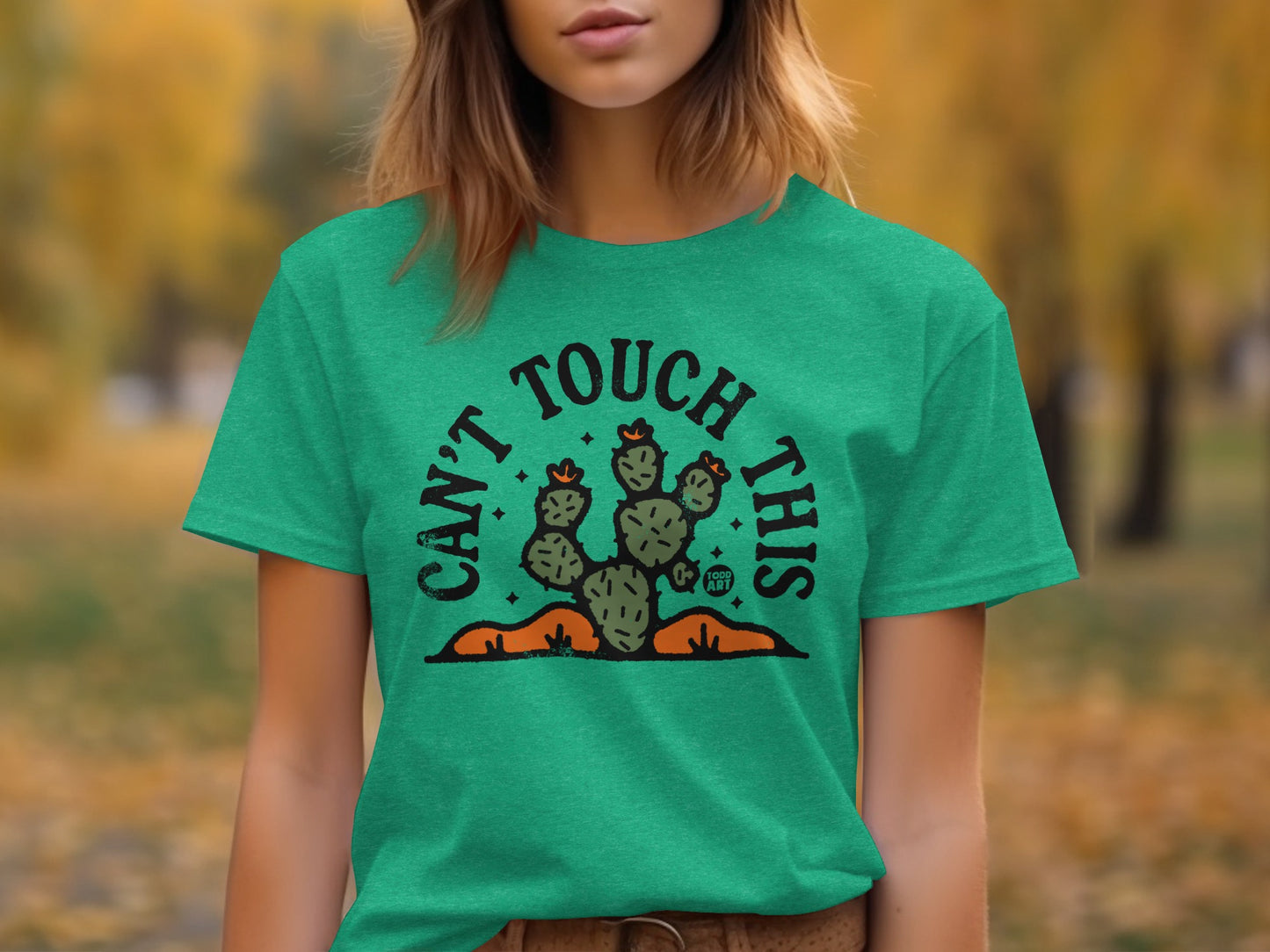 Can't Touch This Cactus Graphic Tee Shirt