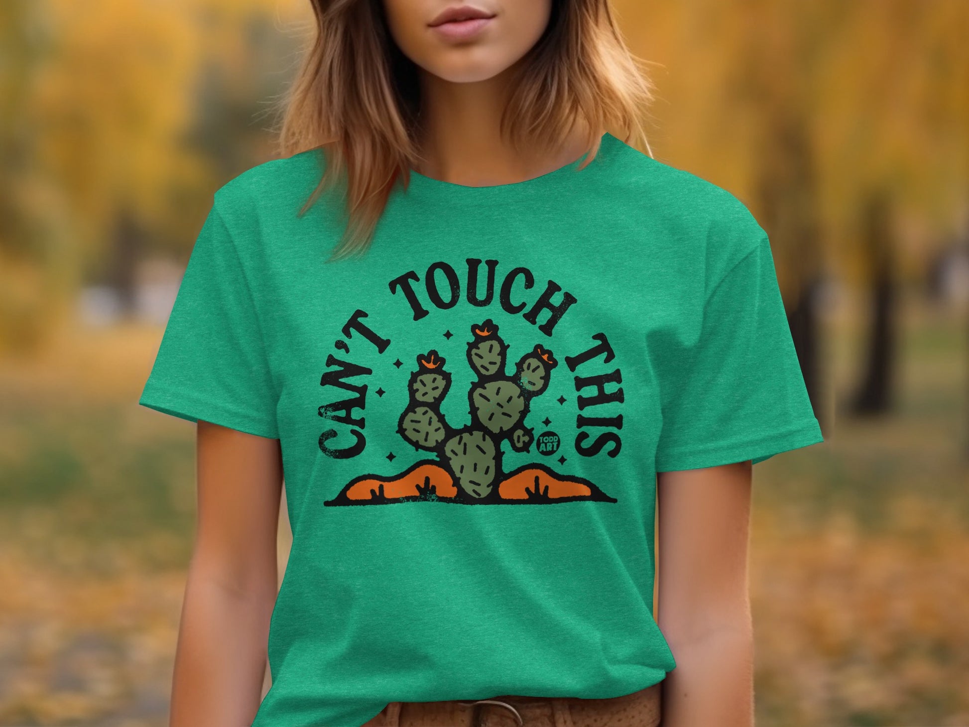Can't Touch This Cactus Graphic Tee Shirt