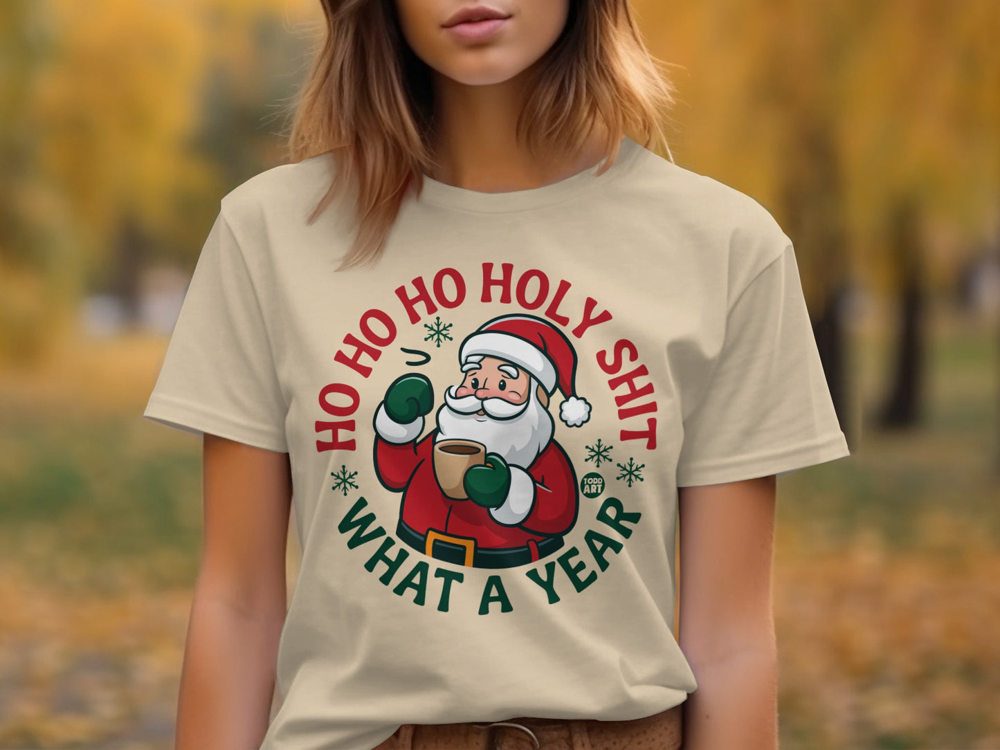 Ho Ho Ho Holy Shit What a Year Shirt
