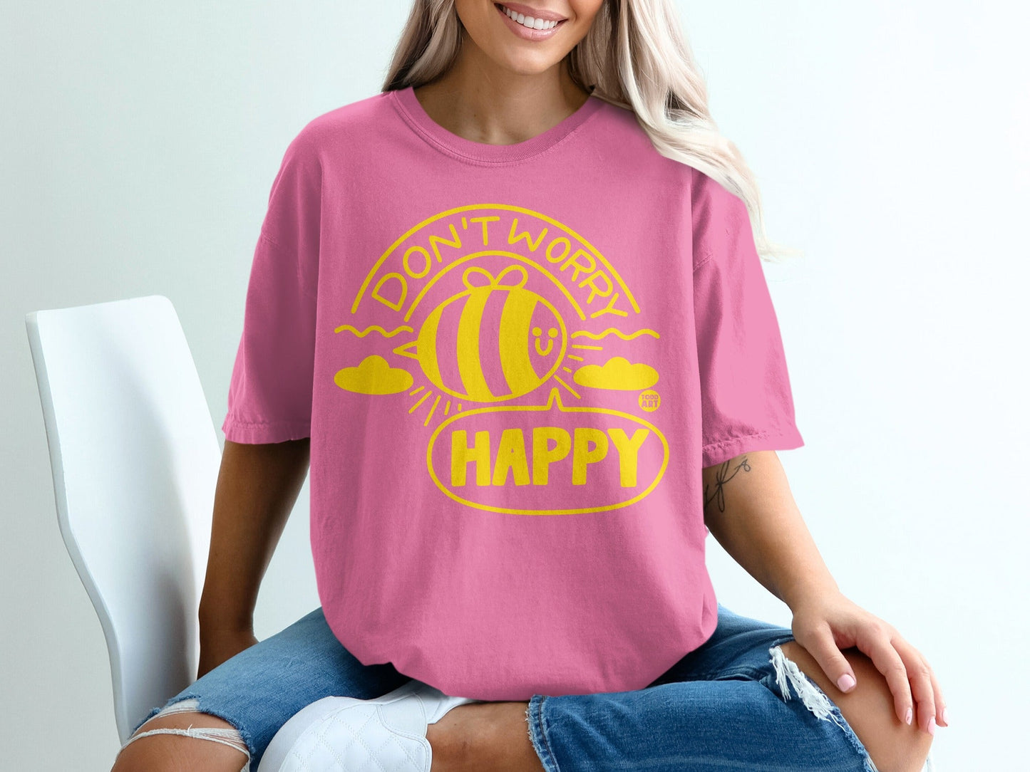 Don't Worry Be Happy Graphic Tee Shirt